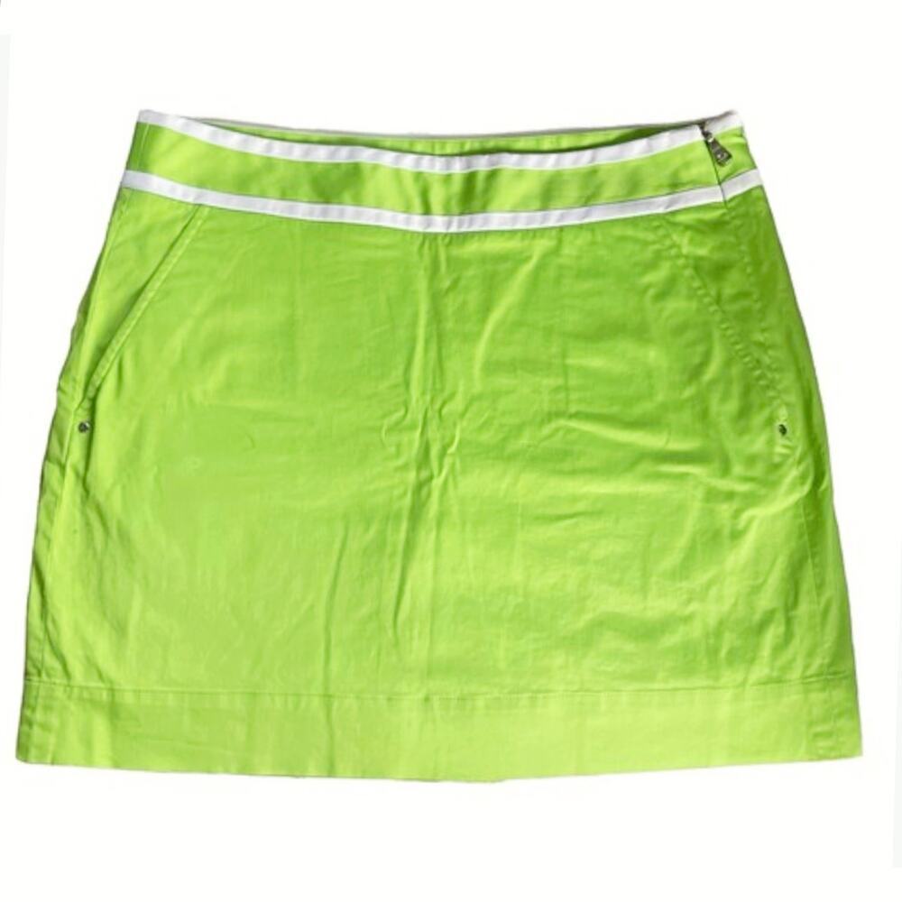 Ralph Lauren Golf Skort Skirt Women’s Size 4 Bright Green Activewear *EUC